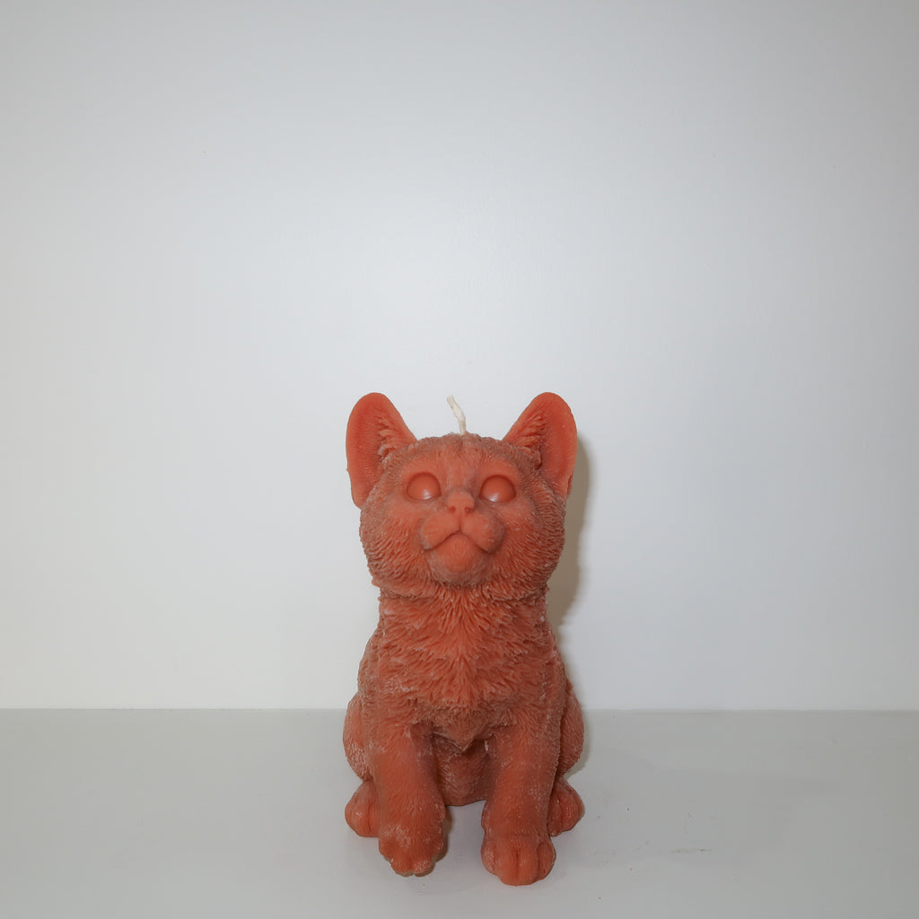 Cat Candle (Terracotta)