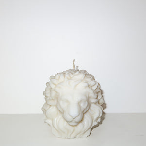 Lion Candle (Ivory)