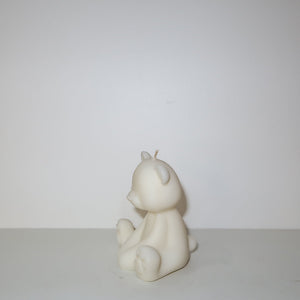 Teddy Bear Candle (Brown)