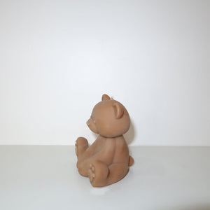 Teddy Bear Candle (Brown)