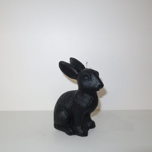 Bunny Rabbit Candle (Black)