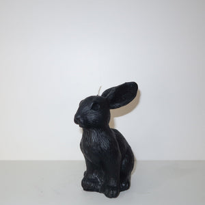 Bunny Rabbit Candle (Black)