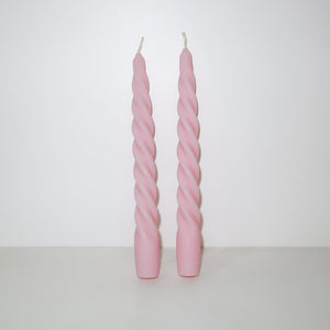 La La twirl candlestick (set of 2 - Sage)