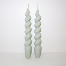 Load image into Gallery viewer, Small Sunday Swirl Candle (Set of 2 - Sage)
