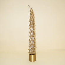 Load image into Gallery viewer, Brass holder &amp; candle set
