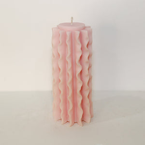 Poppy Frills Candle (Blue)