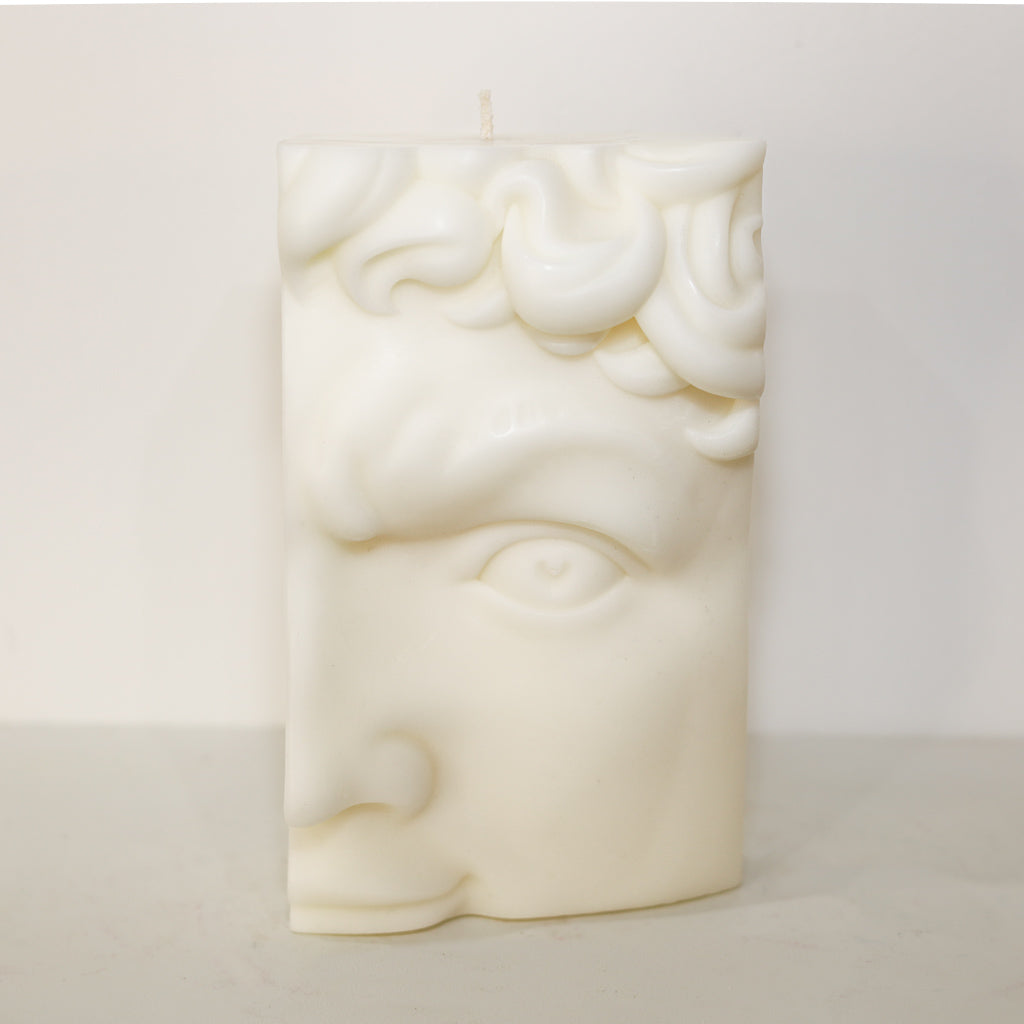 King David Relief Candle