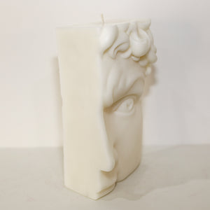 King David Relief Candle