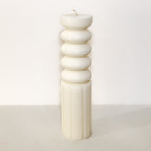 Load image into Gallery viewer, Natalie Sculpture Candle (White)
