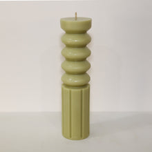 Load image into Gallery viewer, Natalie Sculpture Candle (White)
