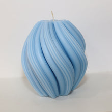Load image into Gallery viewer, Maxwell Swirl Candle (Blue)
