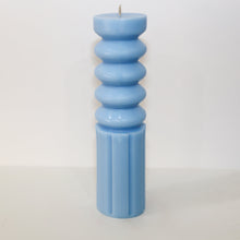 Load image into Gallery viewer, Natalie Sculpture Candle (Blue)
