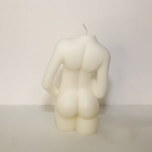Pregnant Lady Candle (Pink)