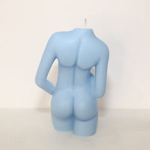 Pregnant Lady Candle (Pink)