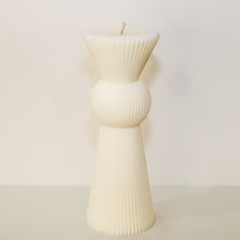 Load image into Gallery viewer, Small Dominique Pillar -19.5cm (Ivory)
