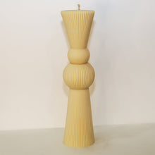 Load image into Gallery viewer, Dominique ridge taper candle - 27cm (Sage)
