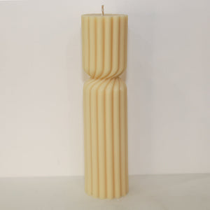 Large Twisted Marlow Pillar - (Terracotta)