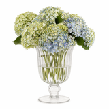 Elara - Fluted Pedestal Vase