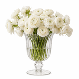 Elara - Fluted Pedestal Vase