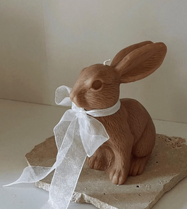 Bunny Rabbit Candle (White)