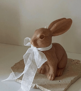 Bunny Rabbit Candle (Beige)