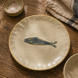 Ceramic Sardine Plate 14.5cm