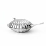 Silver Clam Butter Dish