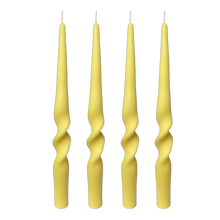 Load image into Gallery viewer, Spiral Candle Lilac (Set of 4)
